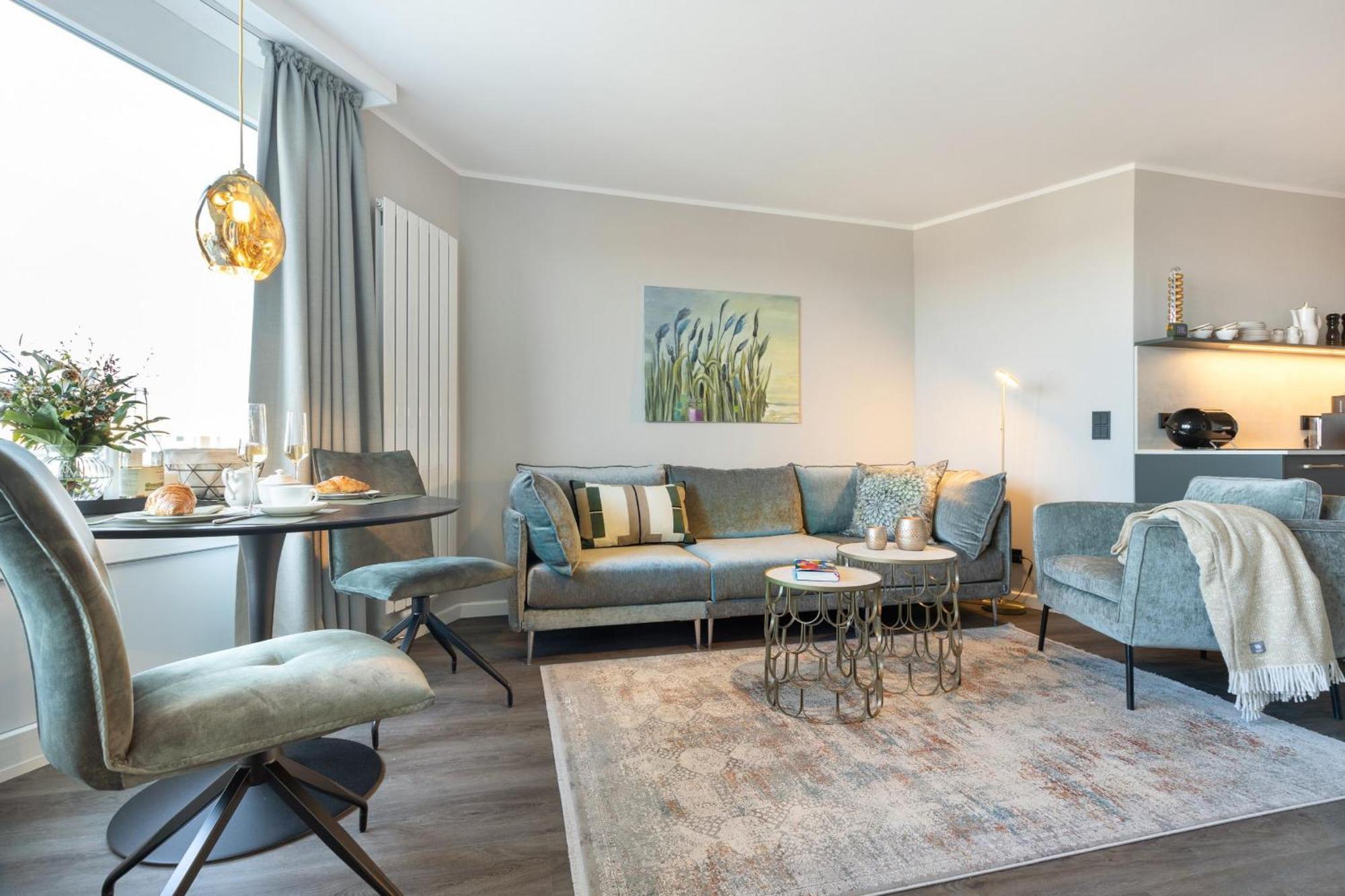 Neu! Ferienwohnung Sunset Loft Wohlfuehlatmospaehre Mit Weitblick In Westerland Sylt Bagian luar foto