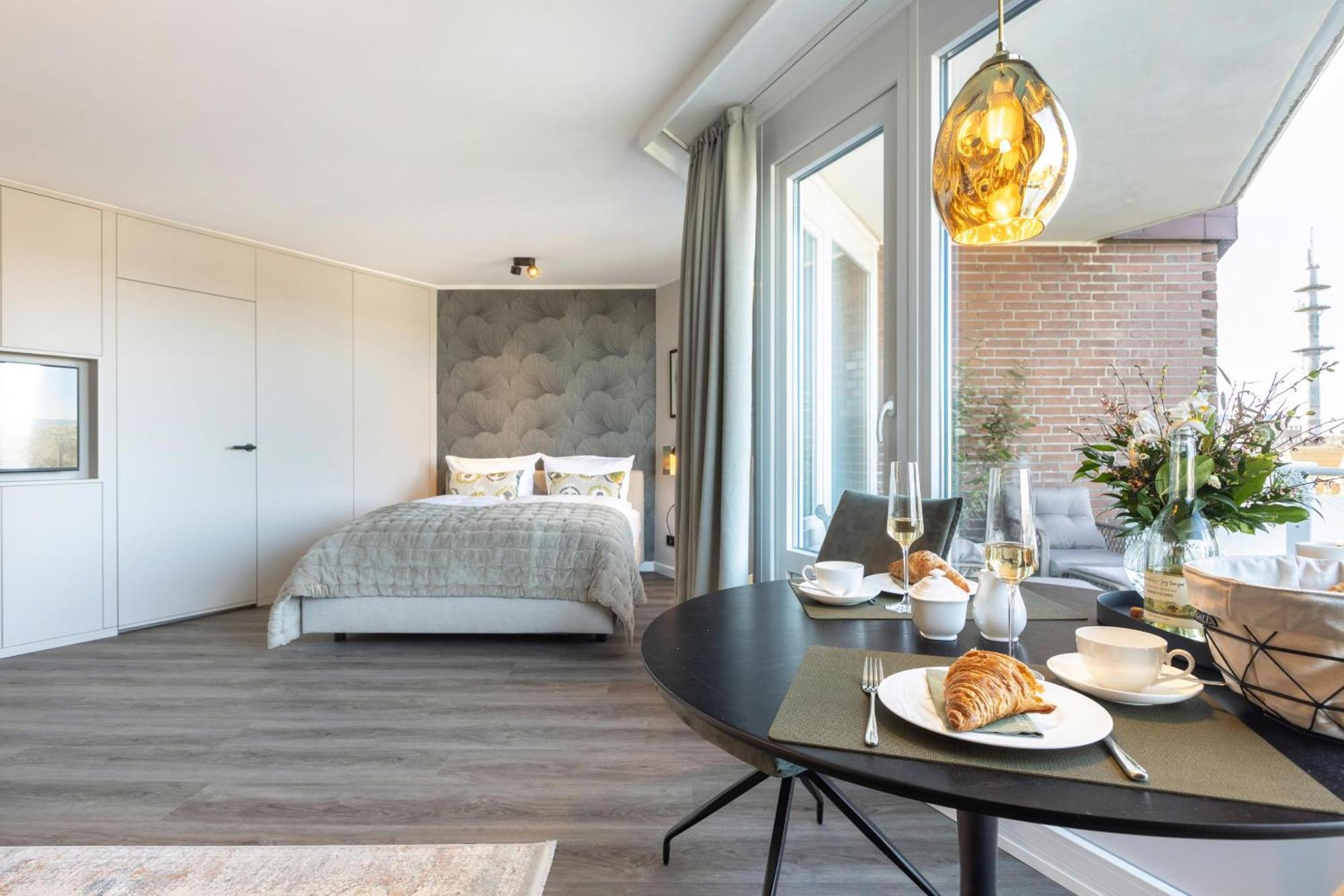 Neu! Ferienwohnung Sunset Loft Wohlfuehlatmospaehre Mit Weitblick In Westerland Sylt Bagian luar foto