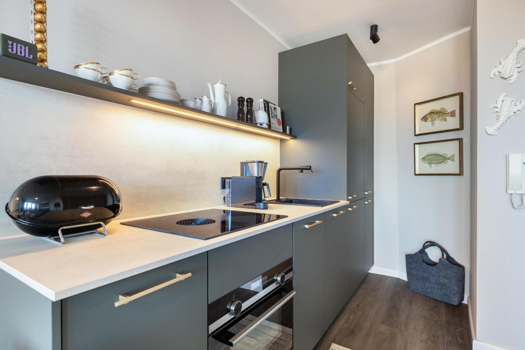 Neu! Ferienwohnung Sunset Loft Wohlfuehlatmospaehre Mit Weitblick In Westerland Sylt Bagian luar foto